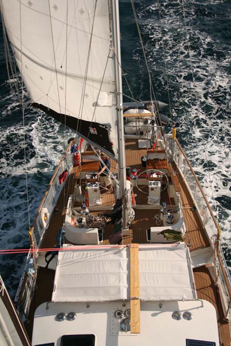 Aft deck