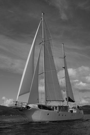 Sailing Kyles Bute
